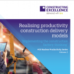 Realising productivity construction delivery models – implementing construction factory thinking